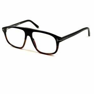 Tom Ford TF 5901 B N 056 Top Black and Brown bottom Frames NWT Wide fit